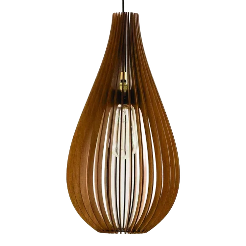 Wooden Hanging Lamp