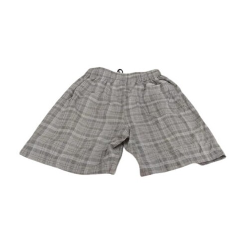 Grey Mens Cotton Shorts