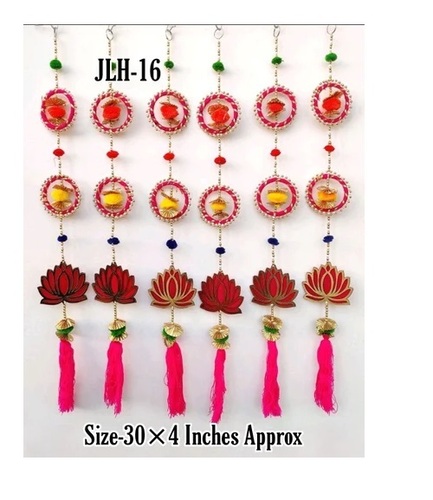Lotus Ring And Tassels Hanging Set - Application: Wedding Use