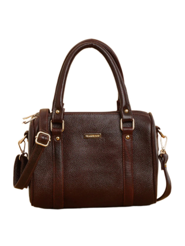Brown Leather Bag - Grade: Na