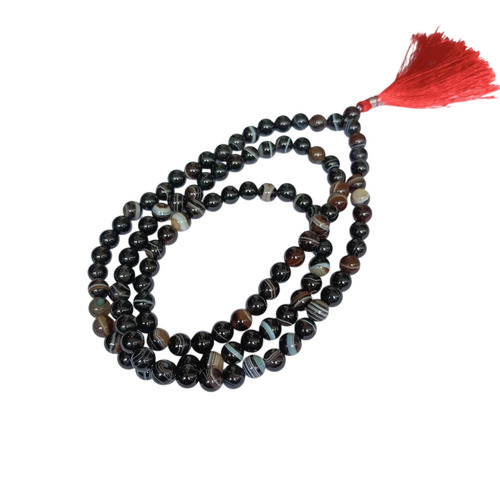 Sulemani 108 Beads Mala - Beads Colour: Black