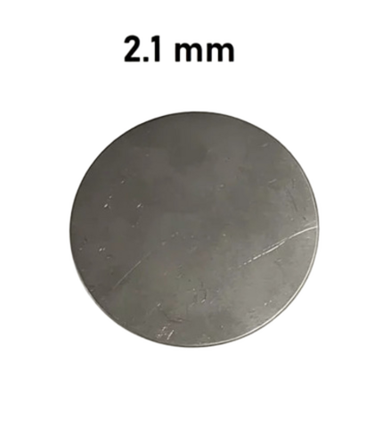 2.1Mm Stainless Steel Cutting Circle - Color: Silver
