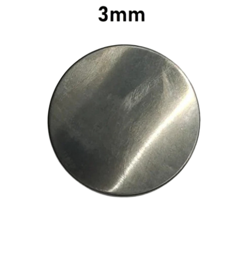 3Mm Stainless Steel Cutting Circle - Color: Silver