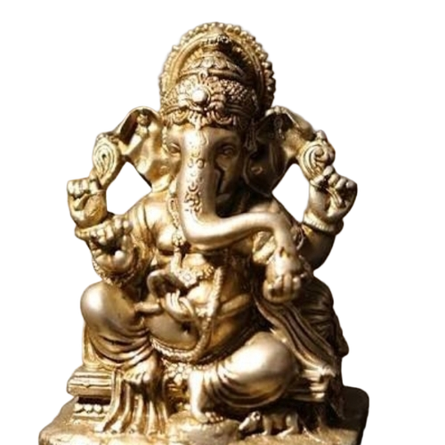 Ganesha On Snake Statues