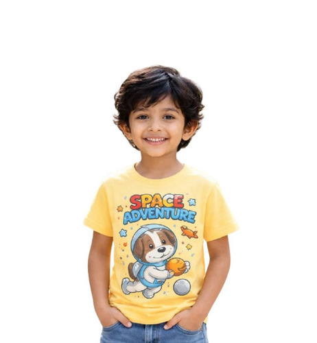 Kids Round Neck T Shirts