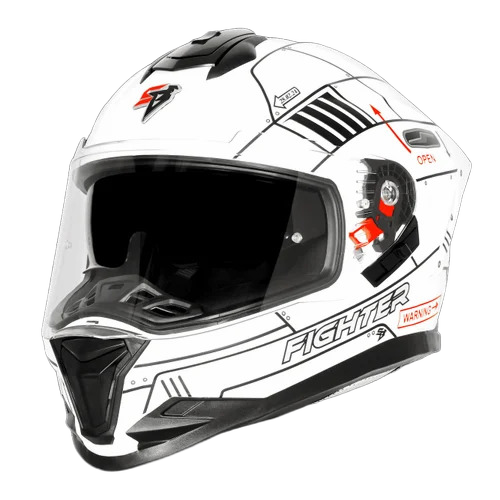 Steelbird Sbh-57 Iss Fighter F6 Helmet - Color: Multiple