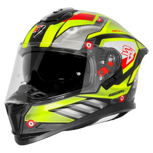 Steelbird Sbh-57 Iss Fighter F8 Helmet - Color: Multiple