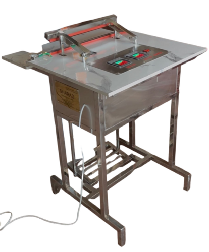 Paddle Sealing Machine - Color: Steel