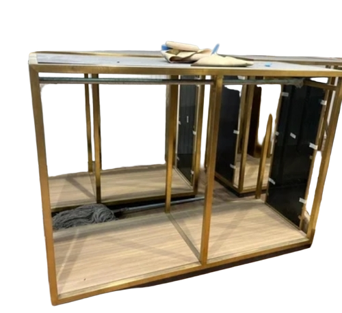 Retail Gondola Unit - Color: Golden