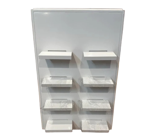 Shoe Gandola Display Stand - Color: White