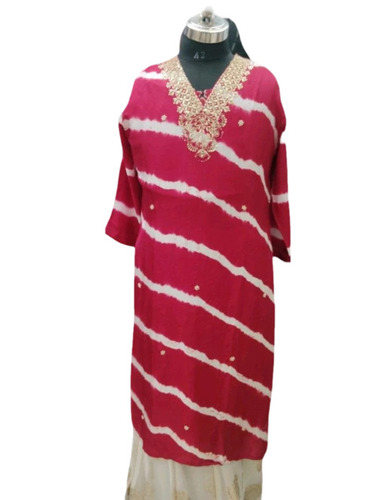 Silk Indo Western Kurti