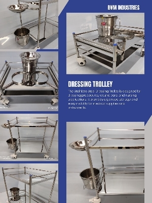 Dresing Trolley - Design: With Rails