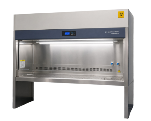 Horizontal Laminar Airflow Cabinet - Color: Silver
