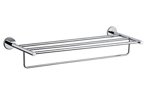 Silver Towel Holder Brass