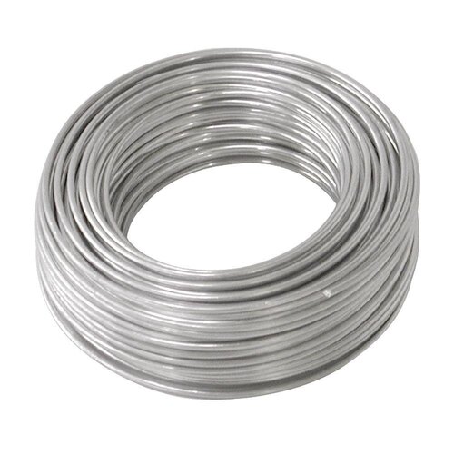 Silver Colored Aluminum Wire