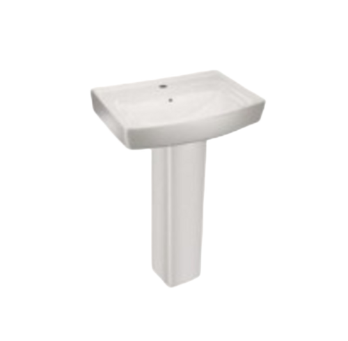 Wash Basin With Full Pedestal Sepia 565 X 420 X 175 Mm