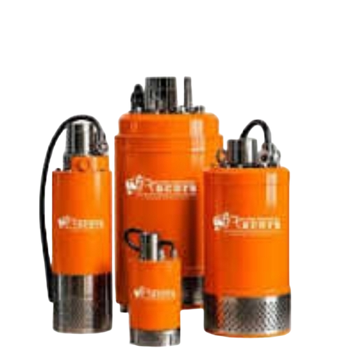 Dewatering Pump - Color: Silver And Orange