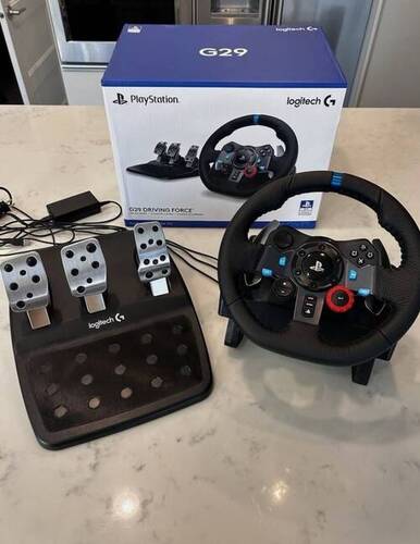Logitech G920/G29 Driving Force Steering Wheels & Pedals