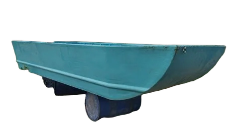 Blue Frp Motor Boats