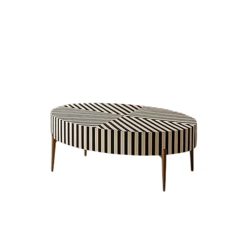 Bone Inlay Coffee Table