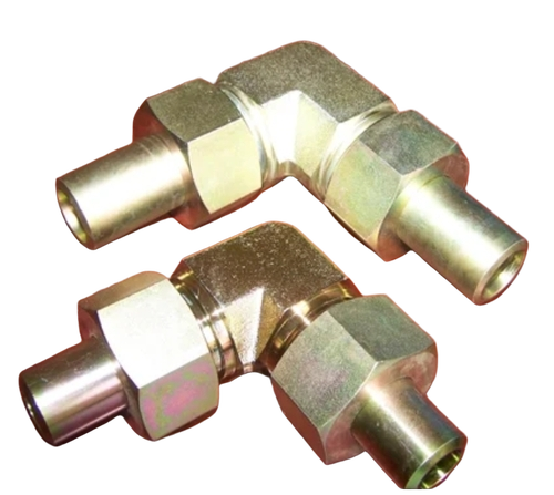 Hydraulic Elbow Fittings With Weld Nipple - Color: Silver