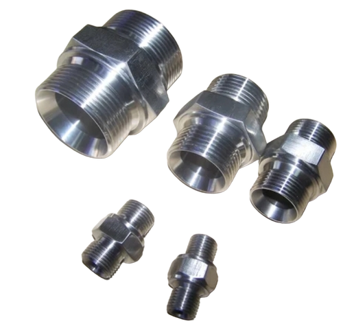 Stainless Steel/Carbon Steel Adaptors - Color: Silver