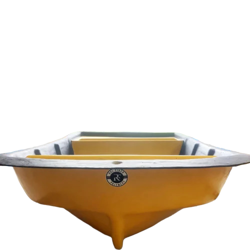 Yellow Frp 8' Boat