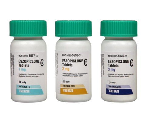 Eszopiclone 3Mg Tablets - Color: White