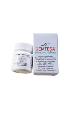 Gemtesa 75 Mg Tablets - Drug Type: Specific Drug