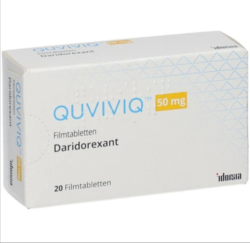 Quviviq Daridorexant Film Coated Tablet 50 Mg