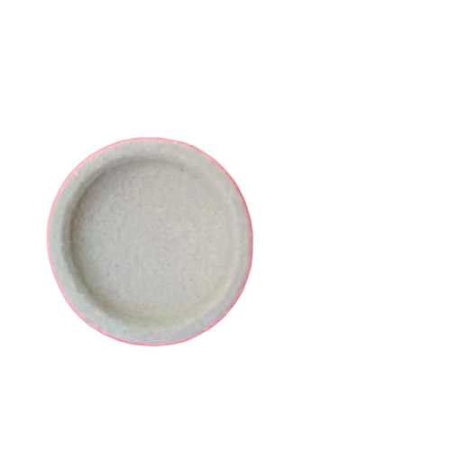 Round Plain Ceramic Incense Holder