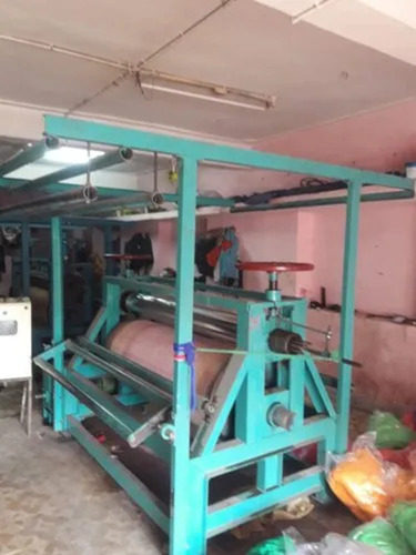 Fabric Embossing Machines - Color: Green