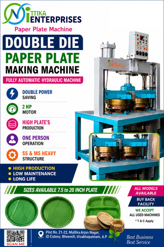 Paper Plate Making Machine