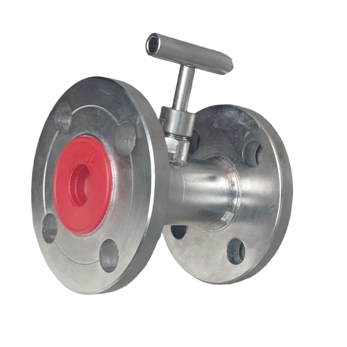 Silver Ss 304 Needle Valve Flange