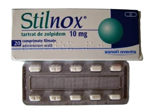 Stilnox 10mg Tablets - Color: White