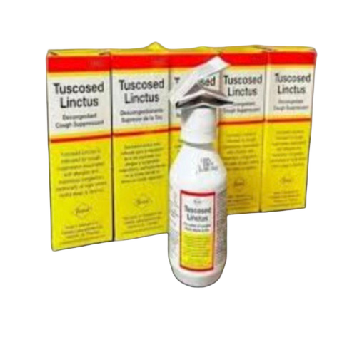 Tuscosed Linctus Syrup 125Ml - Life Span: 2029