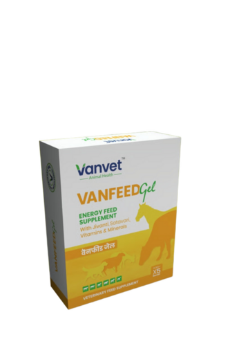 Vanfeed Gel Energy Rich Feed Supplement For Animals