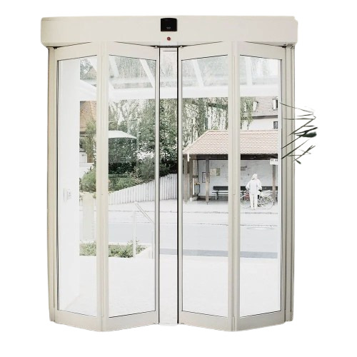 White Bifolding Door