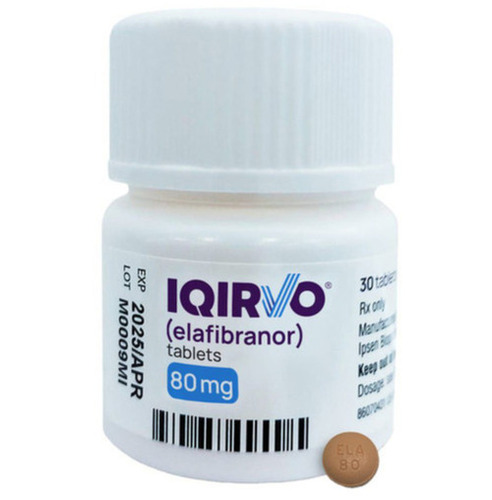 Iqirvo Elafibranor 80mg Tablets