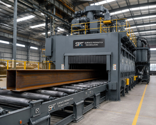 Roller Conveyor Type Shot Blasting Machine