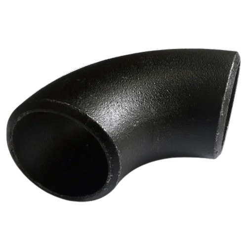 1/2 Inch Mild Steel Elbow - Color: Black