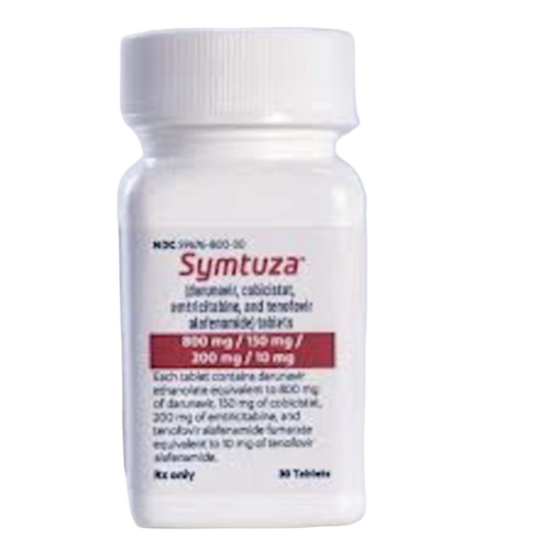 800Mg Symtuza Darunavir Cobicistat Emtricitabine Tenofovir Alafenamide Tablets - Cas No: 38948