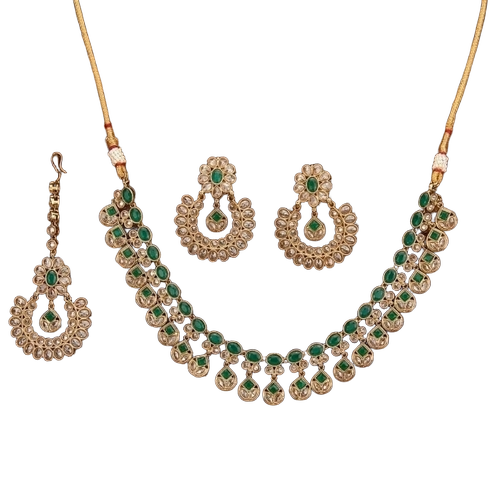 Antique Reverse Stone Necklace