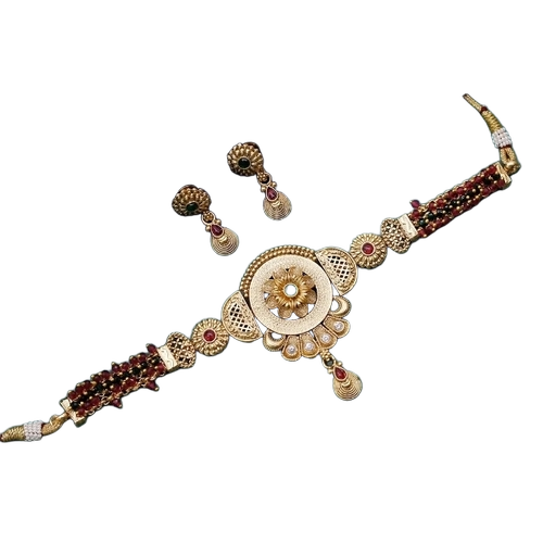 Classic Fusion Arts Imitation Necklace Set
