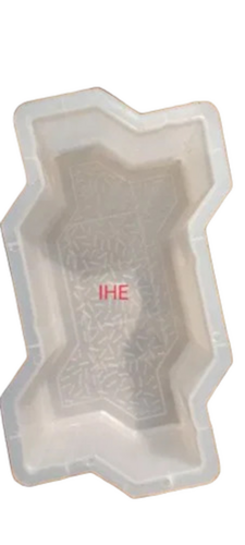 Plastic Paver Mould - Color: White