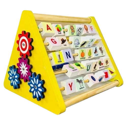 Activity Triangle Kids Wooden Toys
