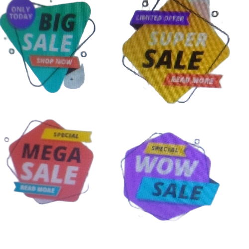 Advertising Sticker