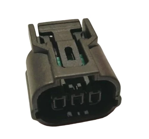 Dj-70310B-1-21 3 Pin Female Connector Grey - Material: Pvc