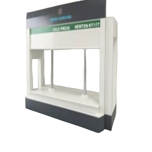 Hydraulic Cold Press Machine - Color: Black And White