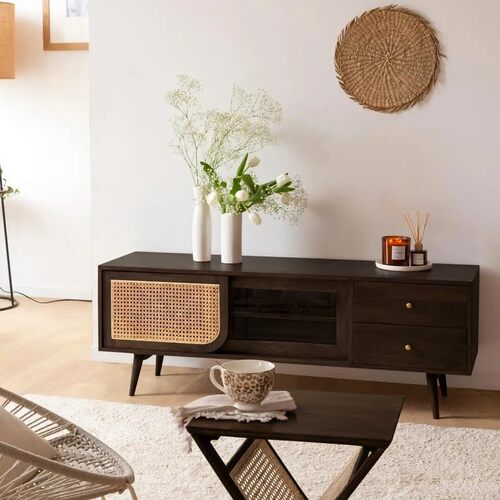Solid Wood Sideboard Tv Cabinet For Living Room - Application: No